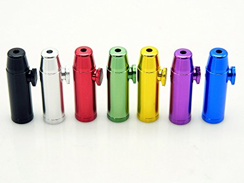 Dosierer Portionierer sniff snuff bottle sniffer Spender Schnupf Dispenser Metall von M&M Smartek Deutschland Farbe (Schwarz) - 2