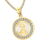 medallas acero para grabar Alta practicidad: adecuado para bodas, compromisos, graduaciones, fiestas, uso diario y cualquier evento para ser hermosos dioses.