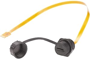 PLINKWIREKB Outdoor IP67 - Cavo di prolunga per schede micro SD, montaggio a pannello, scheda TF, prolunga flessibile, FPC, cavo impermeabile, lettore TF, cavo adattatore scheda di memoria per armadio