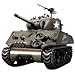 Produktbild 1/16th M4A3 Sherman Remote Controlled Tank With Smoke and Sound - WITH FREE EXTRA BATTERY WORTH 17.99!!