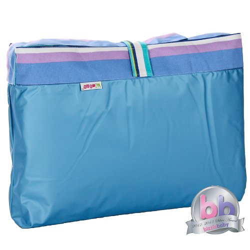 Minene Large 135x135cm Padded Water Resistant Summer Beach Picnic Activity Mat Crawling Blanket Sky Blue