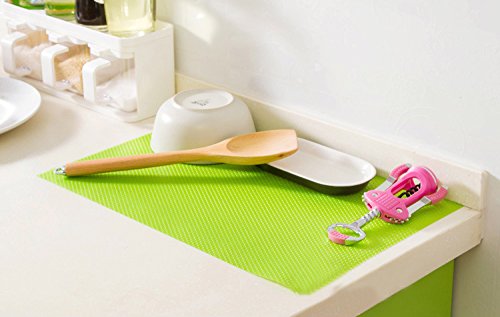 Kühlschränke Waschbare Kühlschrankmatten Küche-Silikon-Kühlraum-Auflagen Platzieren Sie Matten 5PCS/Set - 5