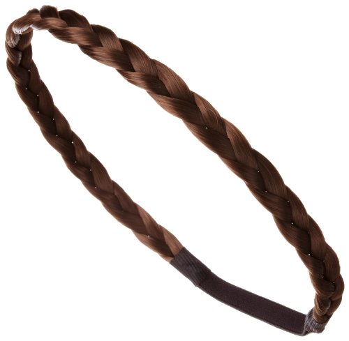 Love Hair Extensions Medium Braid Band Chestnut Brown