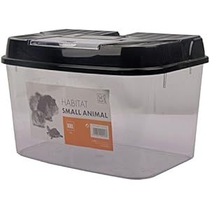 Transportbox Fütterungsbox für Kleintiere + Nager HABITAT 43,5 x 27,5 x 27,5 cm
