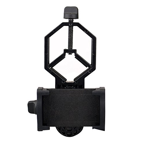 Svbony Universale Smartphone Adattatore per Microscopio Binoculare/Telescopio Monoculare con iPhone 7/7Plus/6/6S Samsung Galaxy S7/S6/ LG e Altro