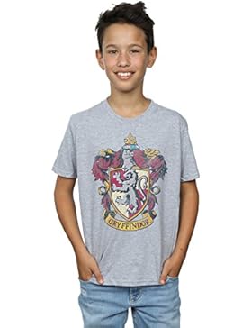 Harry Potter Jungen Gryffindor Distressed Crest T-Shirt