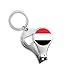 Produktbild OIBHFO Home Jemen Nationalflagge Asien Land Symbol Mark Muster Metall Schlüsselanhänger Ring multifunktions Nagelknipser Flaschenöffner Auto Keychain Besten Charme Geschenk