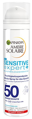 Garnier Sensitive expert Feuchtigkeitsspendendes Schutz-Spray für das Gesicht, 2er Pack (2 x 75 ml)