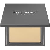 ALIX AVIEN Kompakt Pudra - 12 Saate Kadar Kalıcılık - Soğuk-n&ouml;tr Cilt Alt Tonu - Compact Powder 06 Creamy