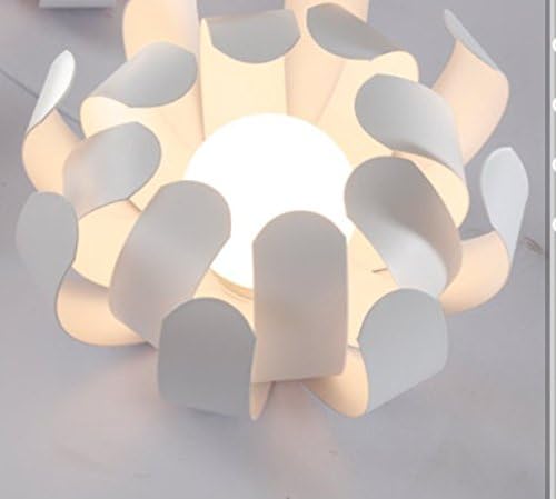 OwOw Modern Simple Children'S Room Wonderful And Cool Led Dimmed Iron Lotus Pendant Lights Ceiling Lights For Boys Or Girls Living Room Decoration Full Imagination,180*88Mm