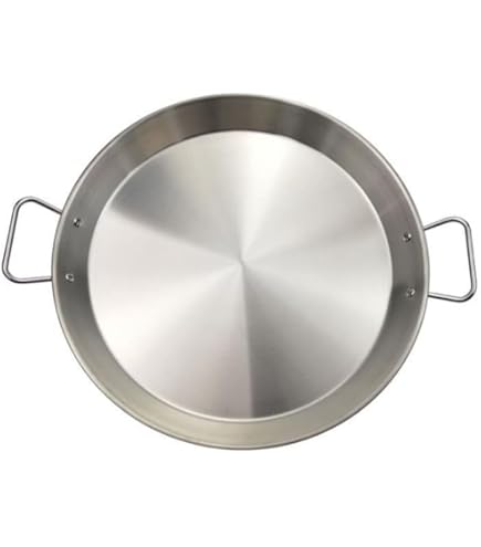 Padella Paella IBILI Triply 42 Cm - Acciaio Inox, Per Induzione, 10 Porzioni - Foto 12