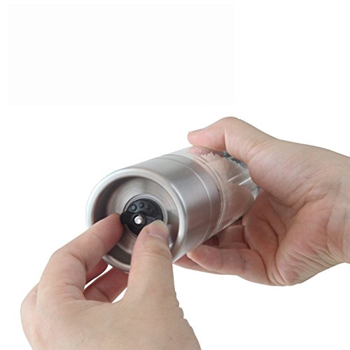 Veo Home Pfeffermühle und Salzmühle Edelstahl - 6