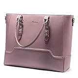 ★MUTTI-PURPOSE DAMEN HANDTASCHE★: praktisch, schick und die ideale Größe für alles, was Sie zum Büro, zur Schule oder auf Reisen mitnehmen müssen. Diese Laptoptasche ist perfekt für professionelle Meetings oder Büroumgebungen geeignet. Wirklich eine beste Begleiterin für berufstätige damen