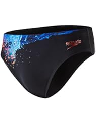 Speedo Boys 'energyblast Placement Digital 7 C breve, Niños, EnergyBlast Placement Digital 7c, Black/Lobster/Violet, XS