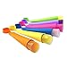 Produktbild Eisformen, Feelava 6 Stück Eis am Stiel Formen aus Silikon, Wiederverwendbare Stieleisformer Ice Pop Lolly Maker Formen - 100% Lebensmittel Silikon, BPA Frei, FDA Zugelassenen - Muticolor, 6 Stück mit Deckel