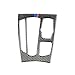 Produktbild fgghfgrtgtg Für 2014-2017 X5 X6 F15 F16 Carbon Fiber Central Control Getriebeschaltposition Panel-Abdeckung Trim-Dekor