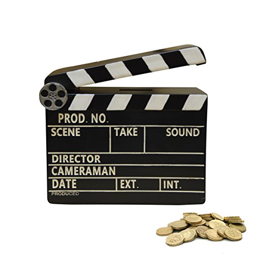 New Retro-Geschenk Film Szene Filmklappe Spardose (Movie1)