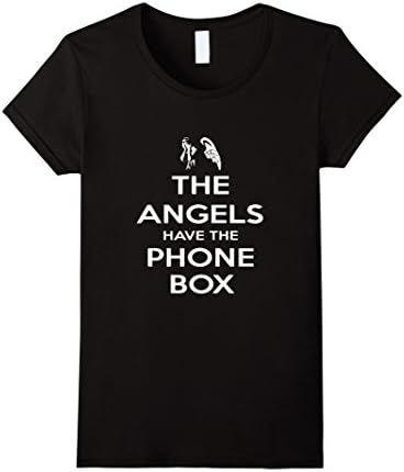 Women's The Angels Have the Phone Box Bad Religion Tee Shirt Medium Black