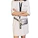 Produktbild Leegoal Freestyle Street Cool Schulter Messenger Tasche, Hip-Hop Persönlichkeit Fashion Mini Phone Bag für Frauen Damen, Silber