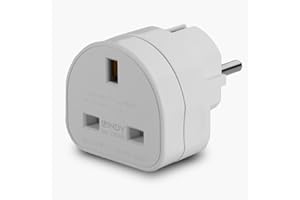 LINDY UK to Euro Adapter Travel Plug