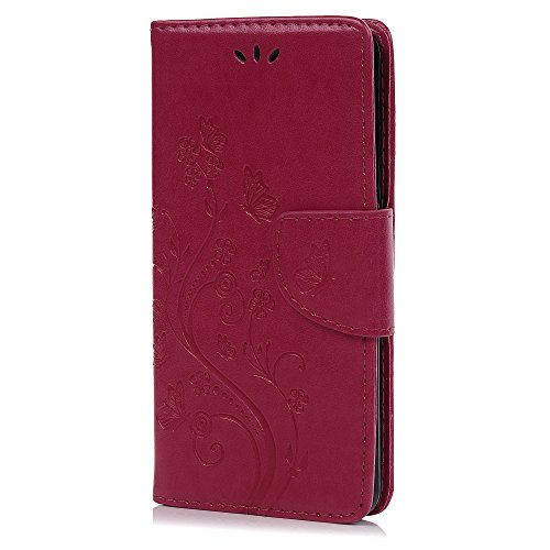 Funda BQ Aquaris X   BQ Aquaris X Pro Carcasa Libro de Suave Cuero PU Premium - Mavis s Diary Carcasa Con TPU Silicona Case Interna Suave Soporte Plegable Ranuras para Tarjetas y Billetera Cierre Magn  tico - Color Rosada