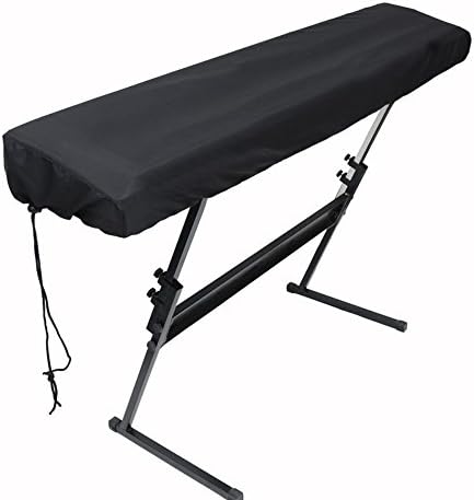 Reze Stretchable Portable Piano Keyboard Cover Dust Protective Cover 98 X 42 X 18cm (61 Keys)