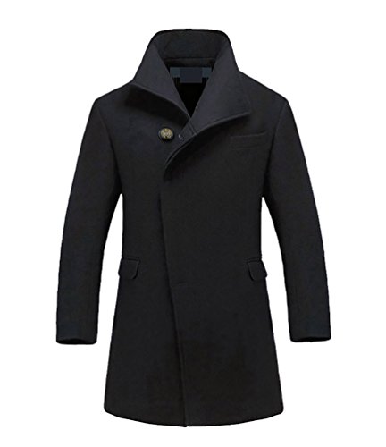 LvRao Herren Winter Warm Lange Mantel Parka Jackett Winterparka Oberbekleidung Oberteile Schwarz 4XL LvRao Herren Winter Warm Lange Mantel Parka Jackett Winterparka Oberbekleidung Oberteile Schwarz 4XL