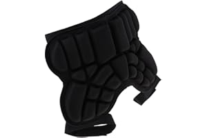 SM SunniMix Impact Shorts for Kids Outdoor Skating Skiing Snowboarding Skateboarding Multiuse Hip Protective Gear Butt Guards, Black