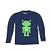 Inda-Bayi Baby-Toddler-Kids Heavy Cotton Long Sleeve T Shirt - robot