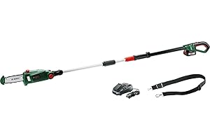 ‎BOSCH HOME AND GARDEN Bosch Home and Garden Akku Hochentaster UniversalChainPole 18 (Akku, Ladegerät, Karton, 18 Volt System, 2,5 Ah)