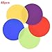 Produktbild Dyda6 Teppichmarker 6 Farben 4 Zoll Magic Mark Sitzen Sport Spot Kreise für Klassenzimmer Kindergarten Elementary Teachers(48 pcs,48 Pcs)