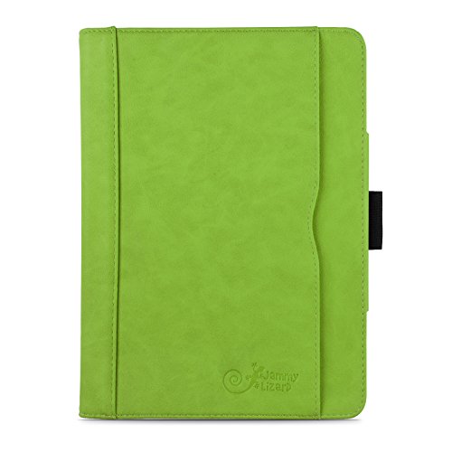 iPad 4 Hülle – JAMMYLIZARD Ledertasche Smart Cover mit Standfunktion (mit Retina) für iPad 4. 3 & 2, GRÜN & HONIG - 5
