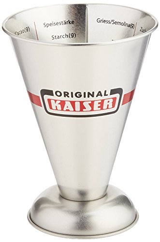 KAISER Messbecher 500 ml Pâtisserie integrierte Skalierung einfaches Abmessen spülmaschinengeeignet