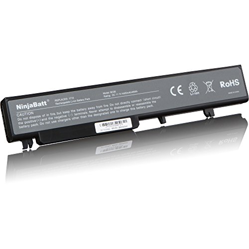 NinjaBatt® New Laptop-Akku für Dell Vostro 1710 1720 G279C G280C G282C t117C t118C P721C P722C P726C PP36X 312-0740 312-0741 312-0894 – High Performance [6 Zellen/4400mAh/49Wh] - 2