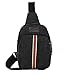 Produktbild FakeFace Neu Brusttasche Schultasche Umhängetasche Brustbeutel Tragetasche Geldbeutel Sport Tasche Body Bag Multifunktionrucksack für Studenten Outdoor Reisen