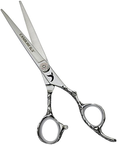 CANDURE® Professionell Haarschneideschere 6.5″ Zoll Haarschere Haarschneideschere Friseur Schere Profi Friseurschere – Friseurscheren – Friseurschere Effilierschere Haarschere + Etuis - 3