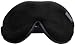 Dream Essentials Escape Luxury Travel and Sleep Mask with Earplugs and Carry Pouch, Black RS.3538.00