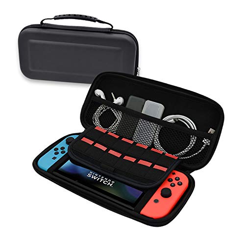 Tragetasche fr Nintendo Switch mit Hartschalen-Etui fr Wasserbestndigkeit / Scratch-Resistance PVC-Schalter, Schwarz / Rot / Grau Tragetasche fr Nintendo Switch mit Hartschalen-Etui fr Wasserbestndigkeit / Scratch-Resistance PVC-Schalter, Schwarz / Rot / Grau