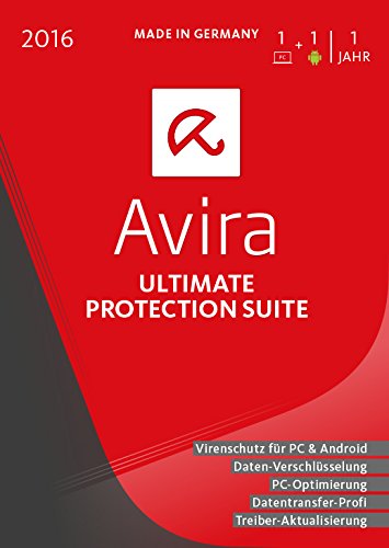 Preisvergleich Produktbild Avira Ultimate Protection Suite 2016 - 1 Gerät / 1 Jahr
