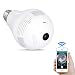 Produktbild Looline 960P HD WiFi Drahtlos IP SicherheitsKamera, 360° Panorama Überwachungskamera für Zuhause Sicherheit/Baby Überwachung/ Haustierkamera mit IR-Nachtsicht ,Bewegungsmelder, Unterstützung Max 128G SD-Karte und App-Steuerung