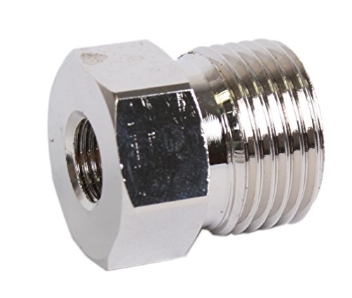 Adapter für Schutzgas-Einwegflaschen (macht die Einwegflasche zur Mehrwegflasche)