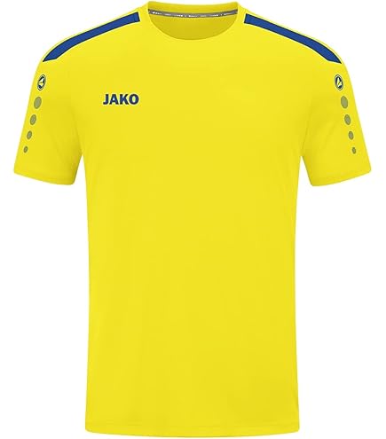 JAKO - Jersey Primera (Korte Mouw), Uniseks-Volwassene, Hemelsblauw, M