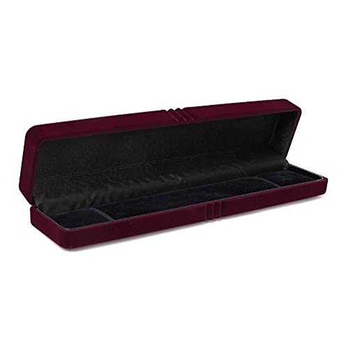 ROSENICE Schmuckkasten Samt Schmuck Etui Organizer Geschenk Box