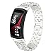 Produktbild Upxiang für Samsung Gear Fit 2/Gear Fit 2 Pro Armband Metall Ersatz Wrist Strap Band Strass Diamant Uhrenarmband Smart Watch Armbänder für Samsung Galaxy Watch