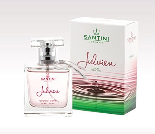 Julvien Eau de Parfum By Santini Cosmetics - Women’s Summer Fragrance with Light Floral Scent and Citrus Fruits - 50ml
