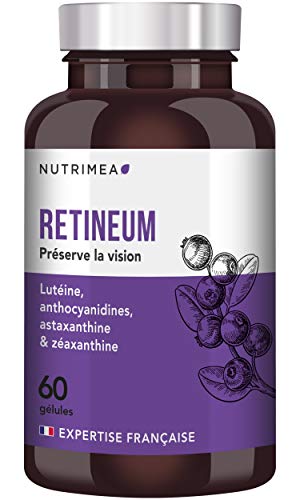 RETINEUM NUTRIMEA ? SYNERGIE D'ACTIFS vision ? FABRICATION FRANÇAISE ? 60 gélules végétales