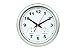 Produktbild Brema 103048 Wanduhr mit Thermo- und Hygrometer, Kunststoff, Quartz Uhrwerk, silber