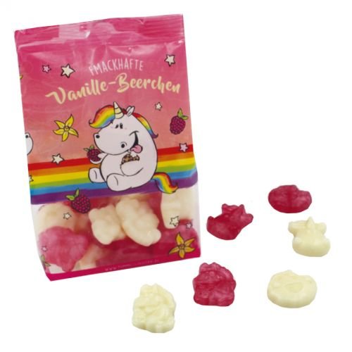Preisvergleich Produktbild Pummeleinhorn Fruchtgummi - Vanille-Beerchen (220g)