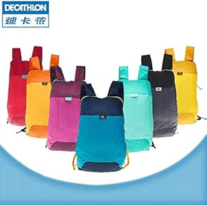 T Mon Decathlon Sac A Dos Pliable Pour Homme 10 L Amazon Fr Sports Et Loisirs