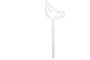 FDIT Oiseau Forme en Verre Auto-arrosage Dispositifs pour Plante d'intérieur Plantes en Pot Fleurs Arrosage Jardinage